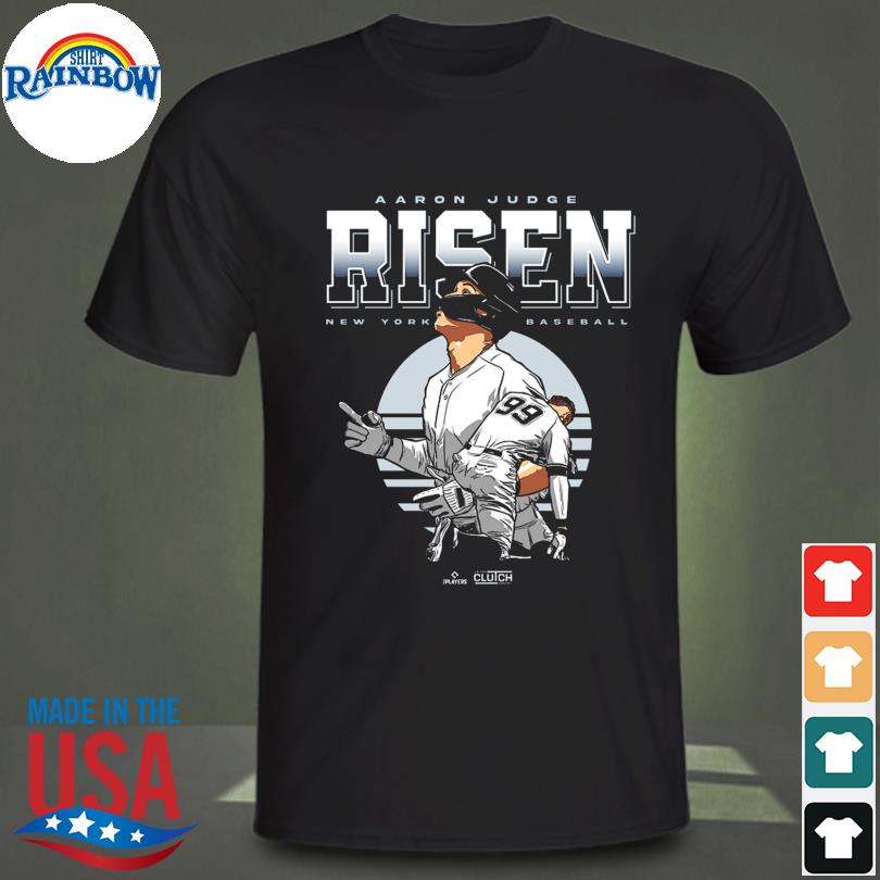 Aaron Judge Risen New York baseball shirt, hoodie, sweater, long