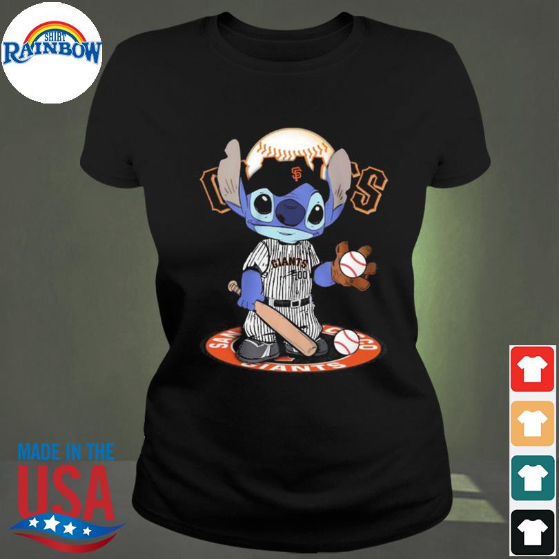 Stitch San Francisco Giants Baseball Jersey 