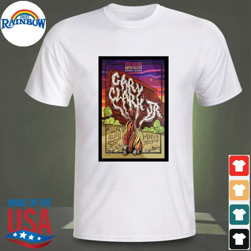 Gary Clark Jr. May 14 2023 Morrison, CO, USA, Red Rocks Amphitheatre Poster Shirt