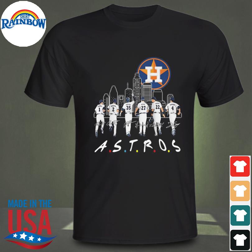 Official Houston Astros team skyline signatures shirt, hoodie, sweater,  long sleeve and tank top