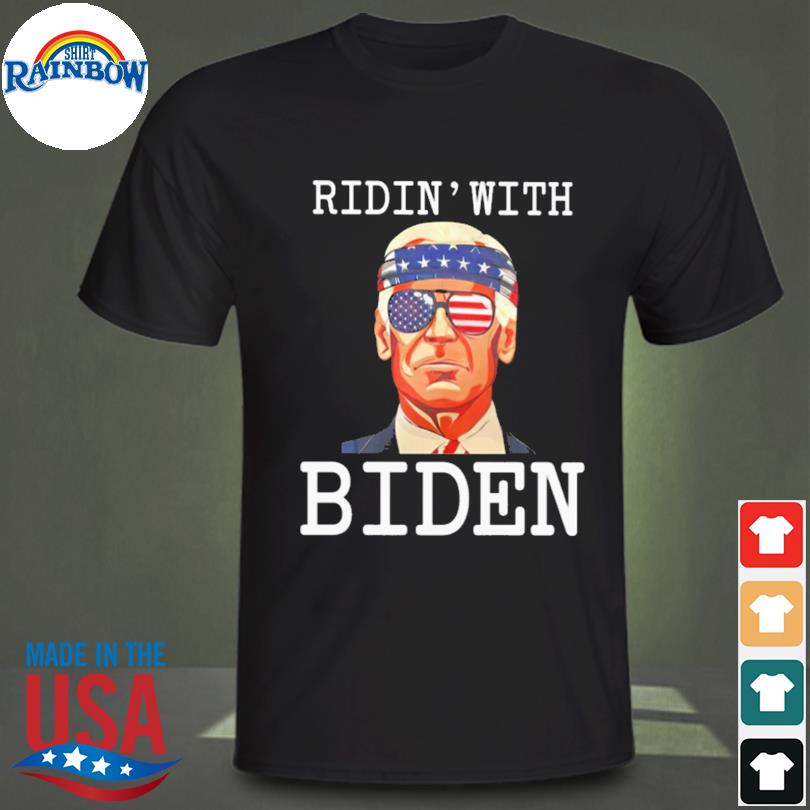 Joe Biden ridin' with Biden 2023 shirt