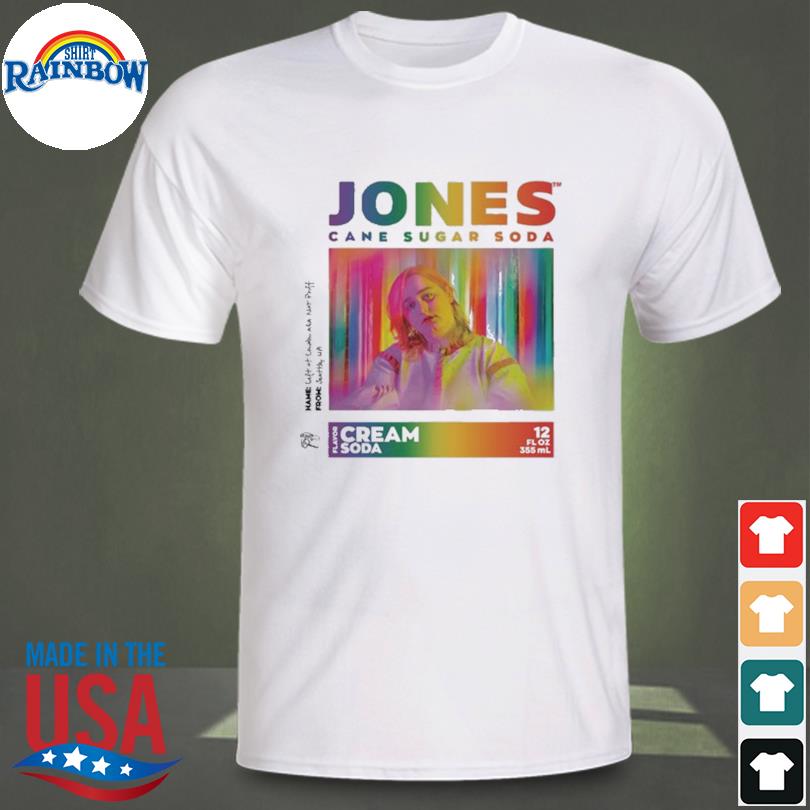 Jones cane sugar soda flavor cream soda 2023 shirt