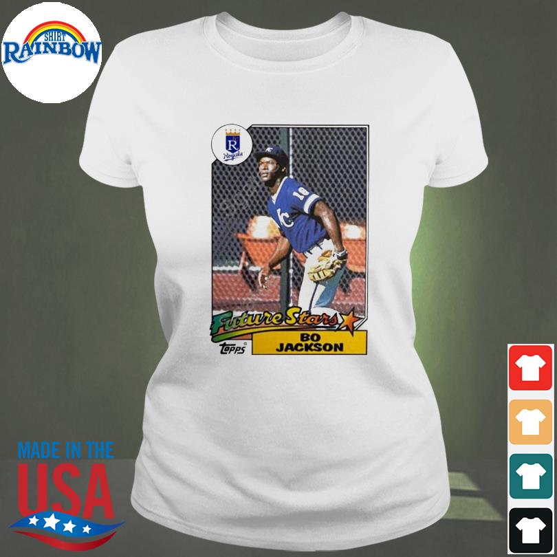 1987 Topps Future Stars Bo Jackson Royals Shirt - Shirtnewus