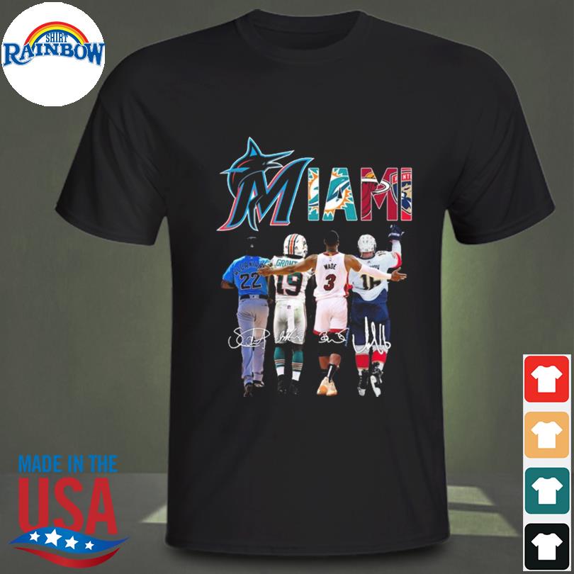 Men's Black Miami Marlins Walk-Off Long Sleeve T-Shirt