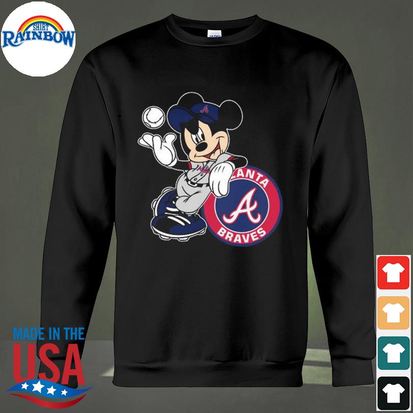 Atlanta Braves Disney Mickey Mouse x Atlanta Braves Baseball