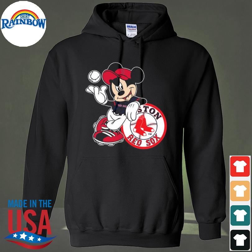 Mickey Mouse Hat Boston Red Sox Logo baseball 2023 shirt, hoodie,  longsleeve tee, sweater