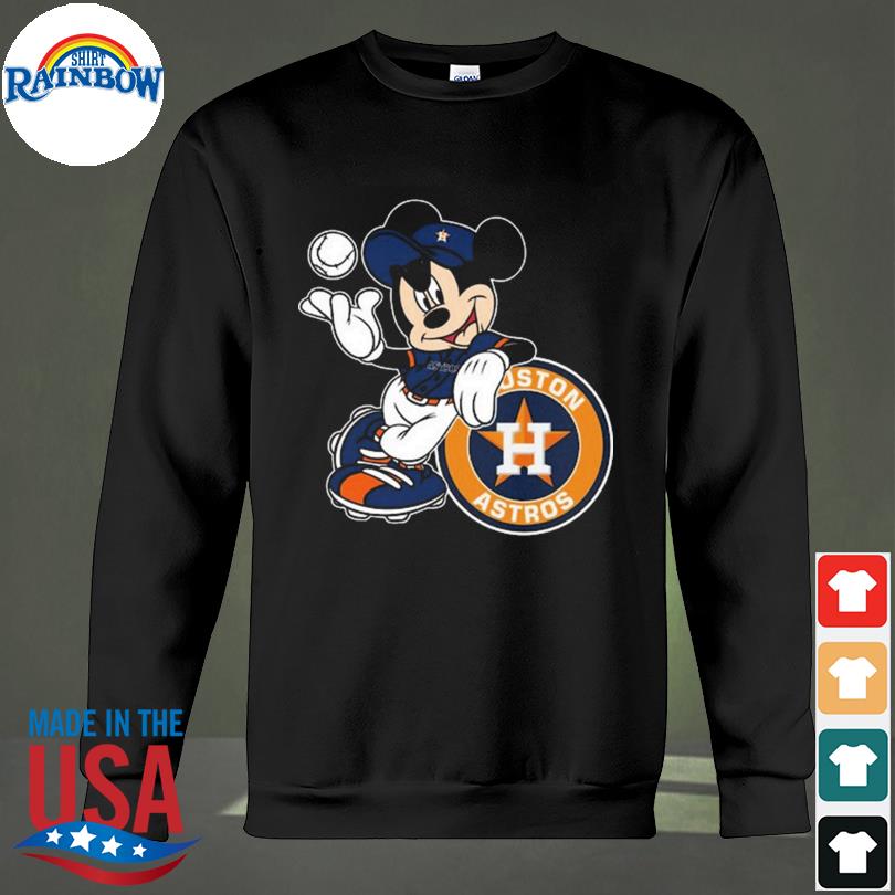 Houston Astros MLB Mickey Mouse player cartoon 2023 shirt, hoodie