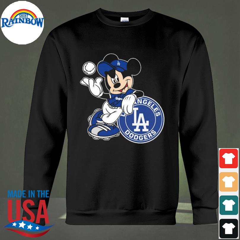 Mickey Mouse Love Los Angeles Dodgers T-Shirt, hoodie, sweatshirt