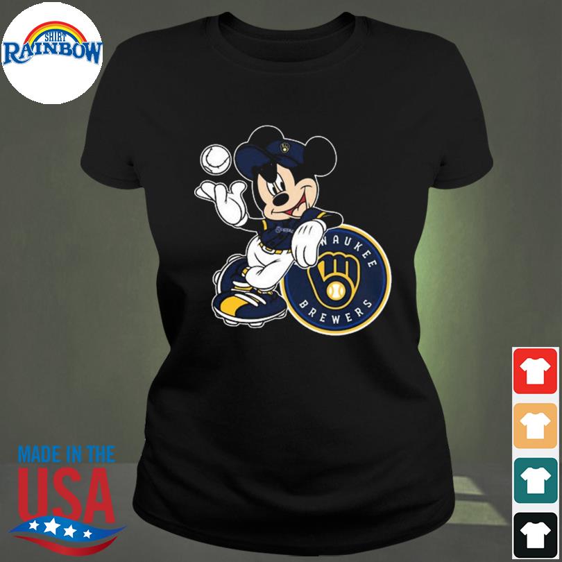 Milwaukee Brewers Mickey Mouse Hawaiian Shirt - Hot Sale 2023