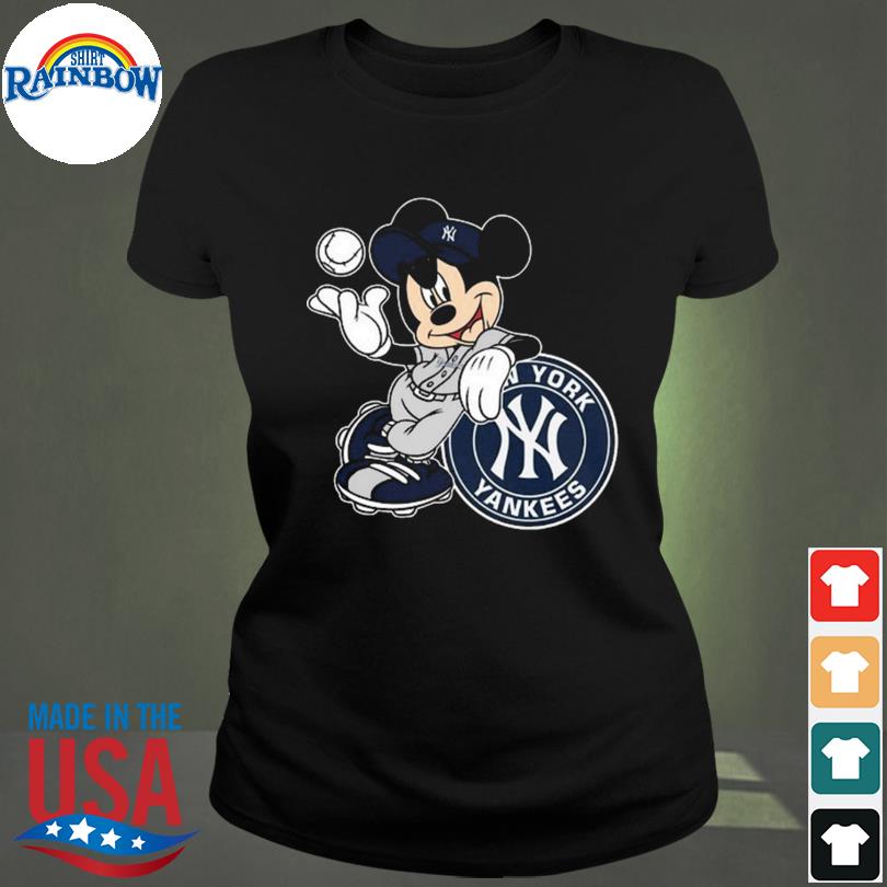 Trending mickey mouse new york yankees fan 1 baseball Shirt, hoodie,  sweater, long sleeve and tank top