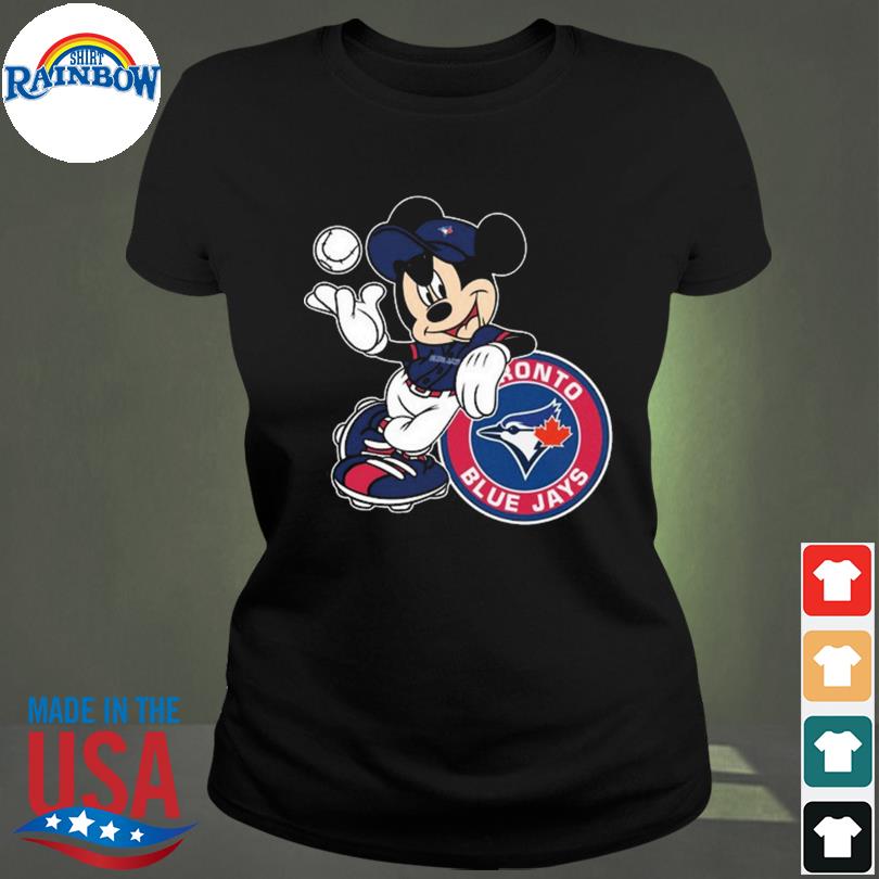 Mickey Mouse Toronto Blue Jays playing baseball 2023 shirt, hoodie,  sweater, long sleeve and tank top