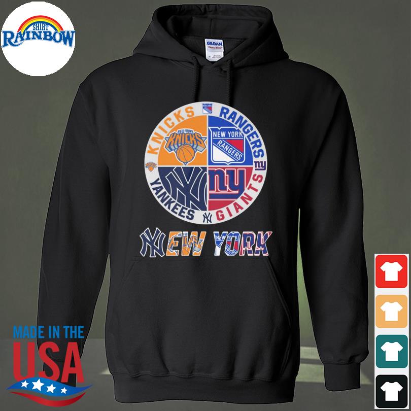 New York Knick New York Rangers New York Giants and New York Yankees Never  Underestimate the Power of New York 2023 shirt, hoodie, sweater, long  sleeve and tank top