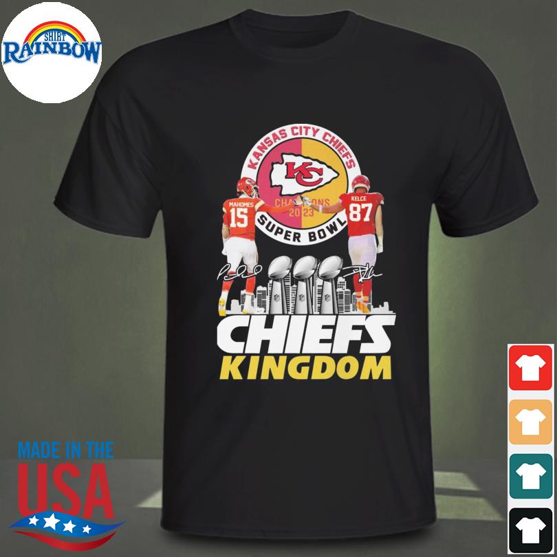 Mahomes Kelce 23 This Is Chiefs Kingdom Shirt, hoodie, sweater, long sleeve  and tank top