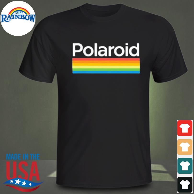 Polaroid rainbow 2023 shirt