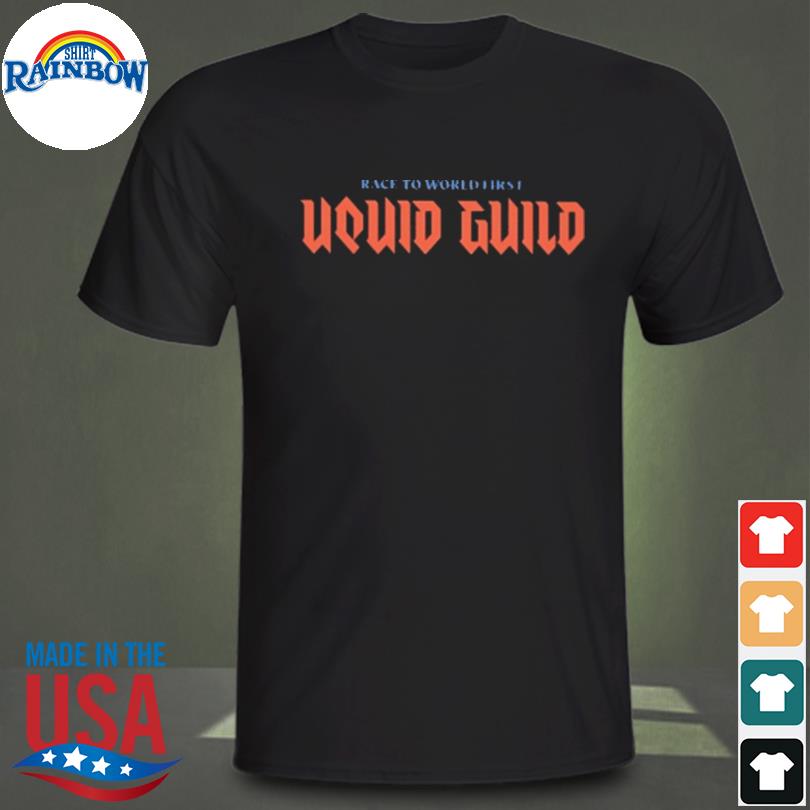 Race to world first uquid guild 2023 shirt