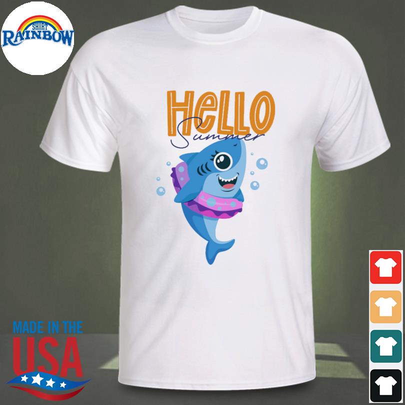 Shark hello summer 2023 shirt