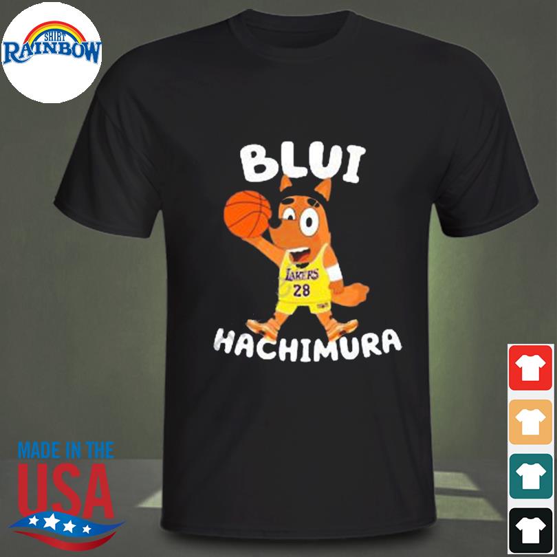 The blue hachimura shirt