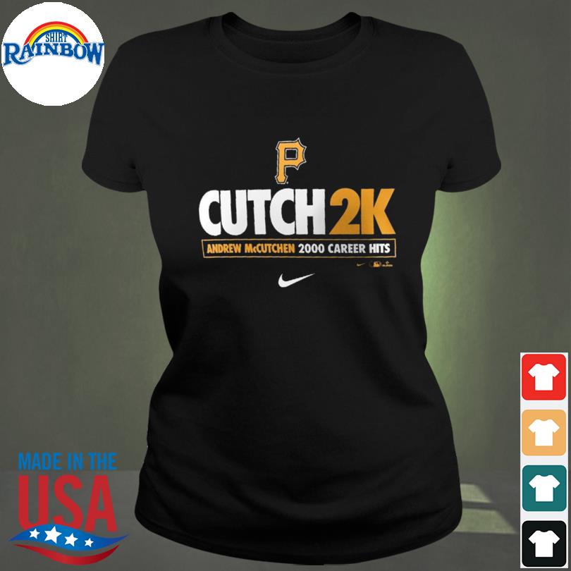 Andrew McCutchen Pittsburgh Pirates Nike 2,000 Hits t-shirt by To