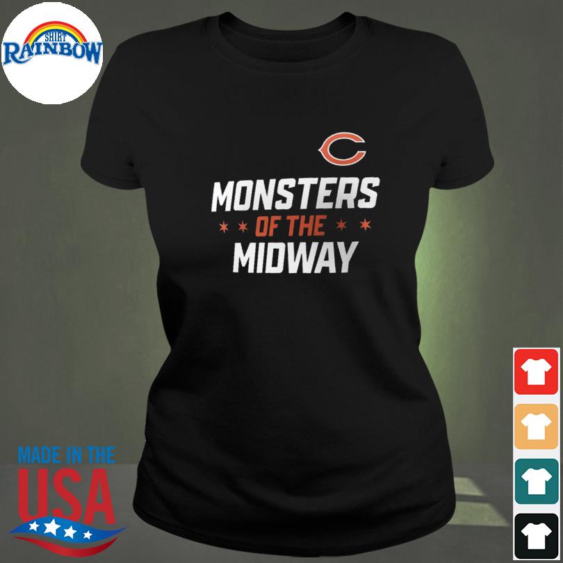 Official Chicago bears monsters of the midway 2023 T-shirt, hoodie, tank  top, sweater and long sleeve t-shirt