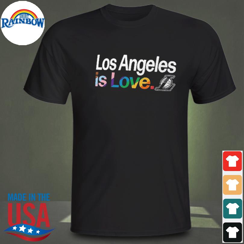 Los Angeles Lakers Pride Tees, Lakers Pride Apparel