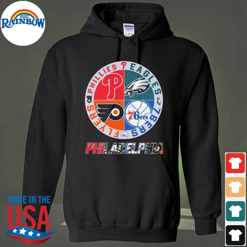 Eagles And Sixers And Phillies And Flyers shirt, hoodie, sweater, long  sleeve and tank top