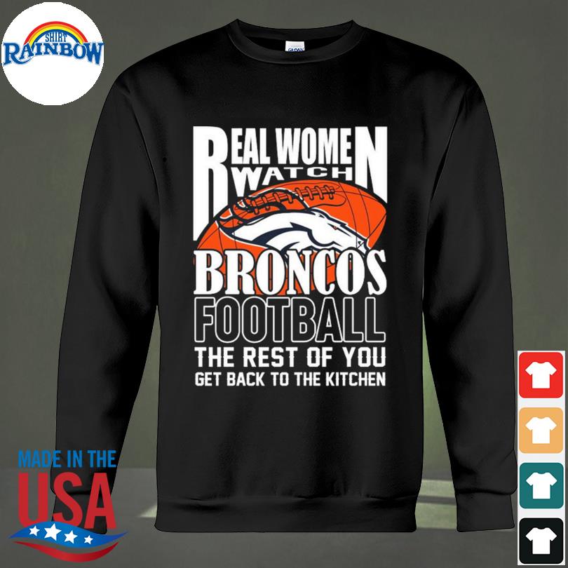 Denver Broncos Women's No Sweat Tank Top - Gray