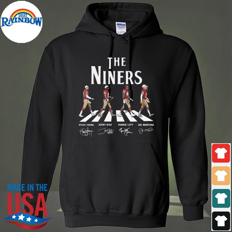 San Francisco 49ers The Niners Abbey Road signatures shirt, hoodie