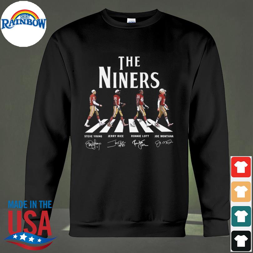 The Niners San Francisco 49ers abbey road signatures T-Shirt