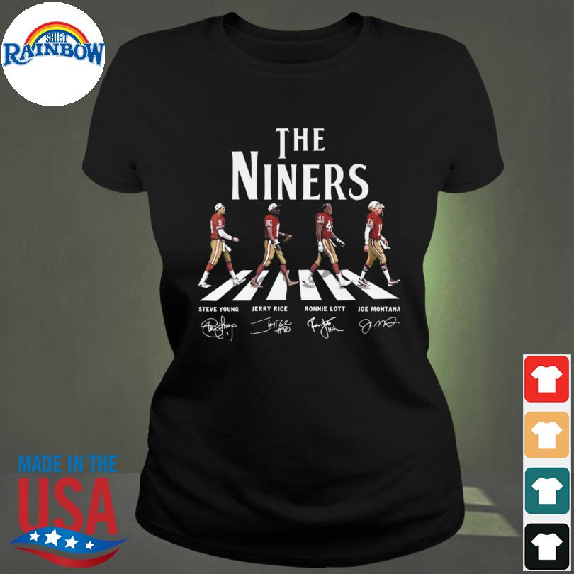 The Niners San Francisco 49ers abbey road signatures T-Shirt