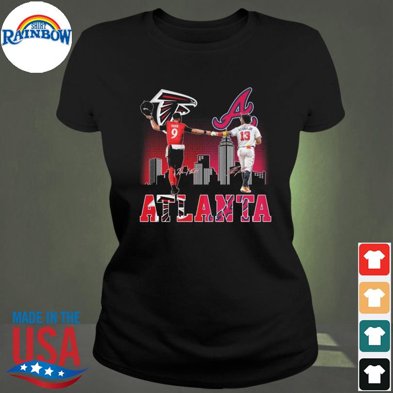 Atlanta Falcons Ridder And Braves Acuna Jr City Champions Shirt