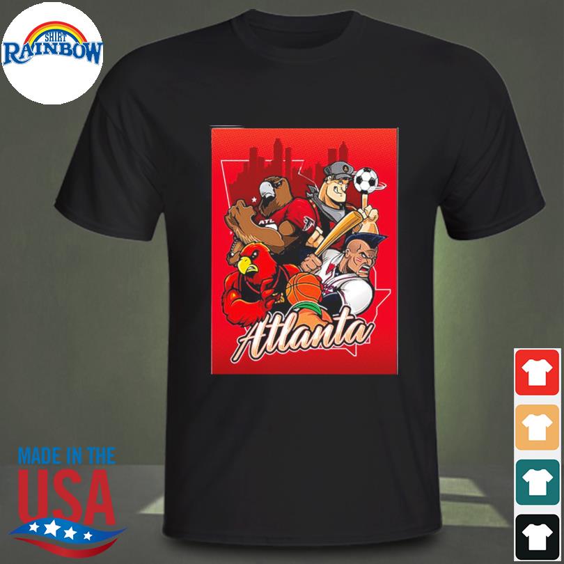 Atlanta Falcons Atlanta Braves And Atlanta Hawks Unisex T-Shirt