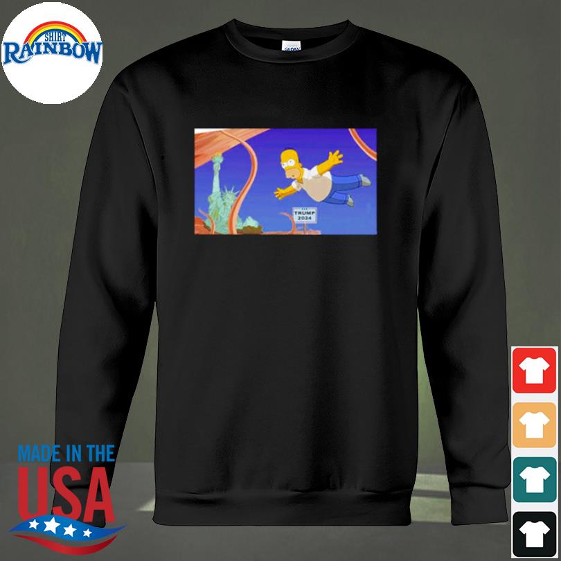 Bart Simpsons Trump 2024 Predicted shirt, hoodie, sweatshirt and tank top