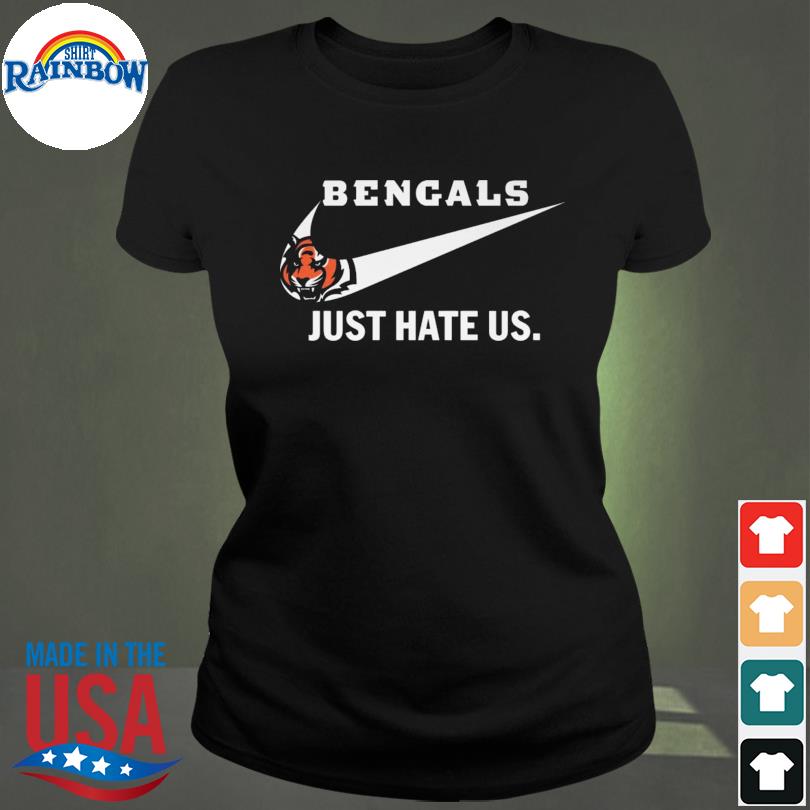 Cincinnati Bengals just hate us shirt - Dalatshirt