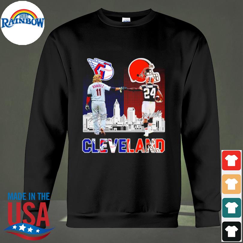 Cleveland Browns Chubb And Guardians Ramirez City Champion T Shirt