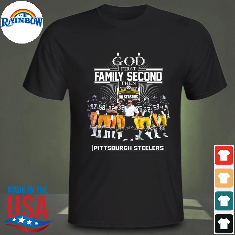 God First Family Second Then 90 Seasons Detroit Lions Football Signatures  Shirt, hoodie, sweater, long sleeve and tank top