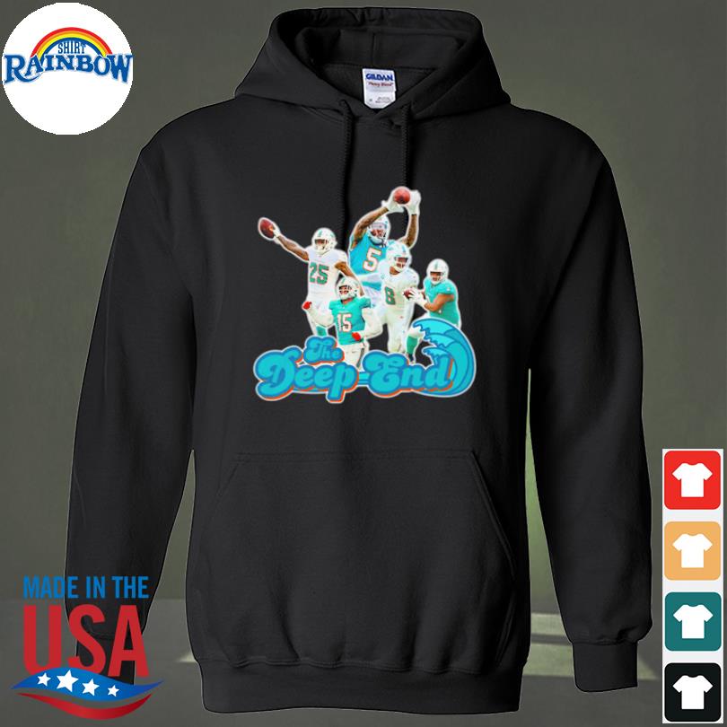 Official Miami Dolphins The Deep End Shirt, hoodie, sweater, long