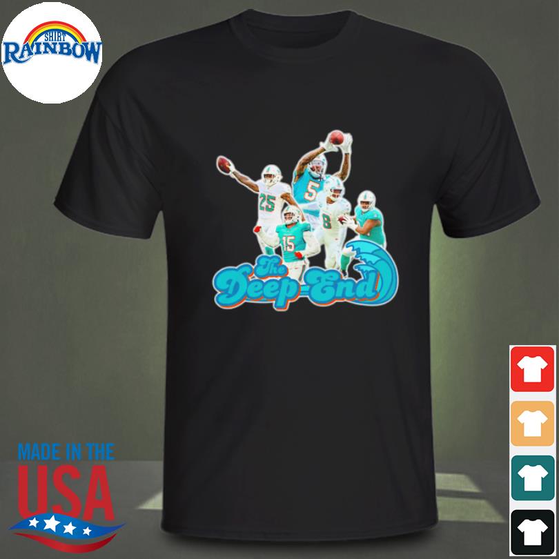 Official Miami Dolphins The Deep End Shirt, hoodie, sweater, long sleeve  and tank top