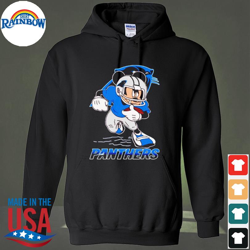 Mickey Mouse Carolina Panthers logo 2023 shirt, hoodie, longsleeve