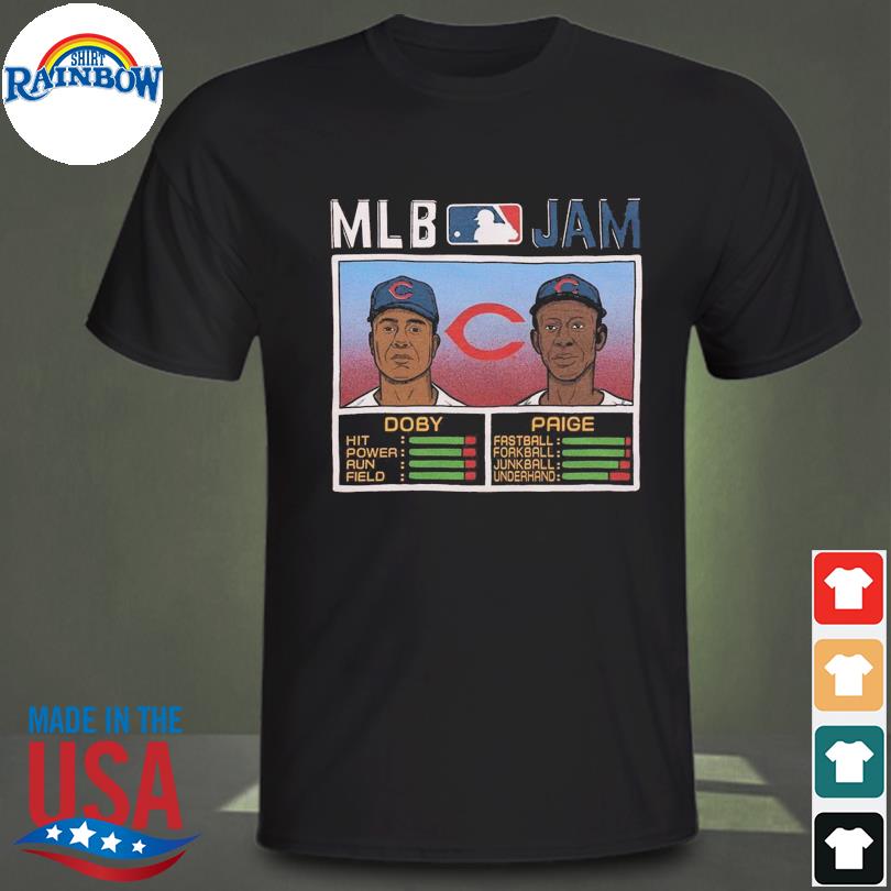 Mlb Jam Cleveland Larry Doby And Satchel Paige Logo Shirt, hoodie