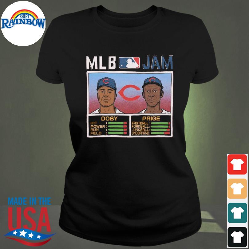 Mlb Jam Cleveland Larry Doby And Satchel Paige Logo Shirt, hoodie