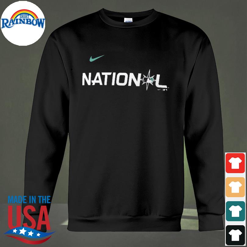 Mookie betts national league nike 2023 mlb all star game name & number shirt,  hoodie, longsleeve tee, sweater