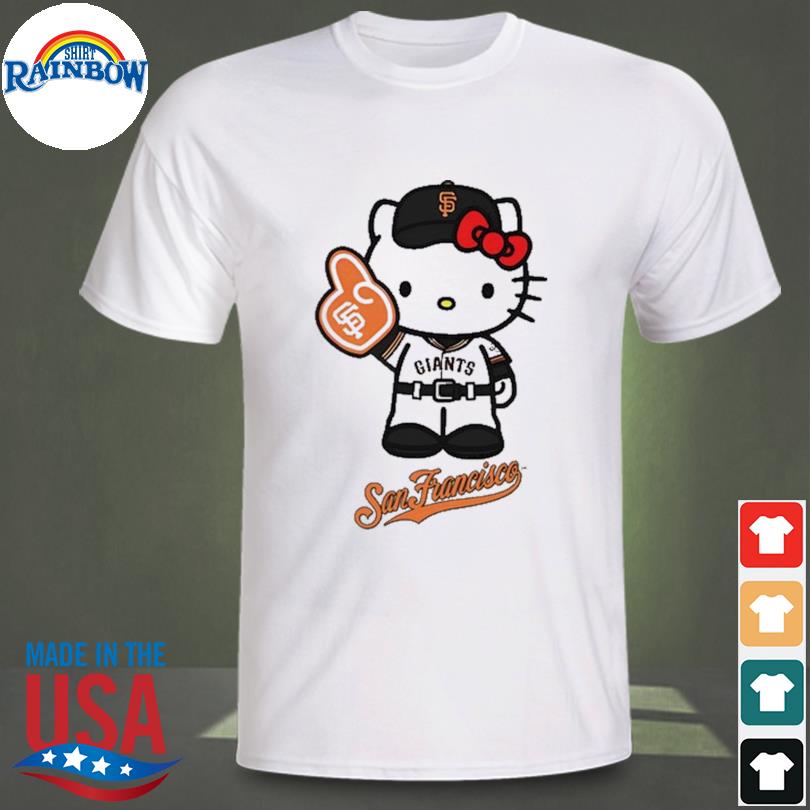 2023 San Francisco Giants Hello Kitty Giants Shirt