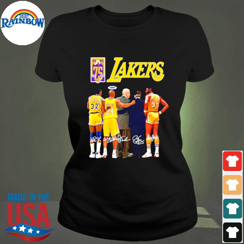 Los Angeles Lakers 75 Years Memories Shirt, hoodie, sweater, long sleeve  and tank top