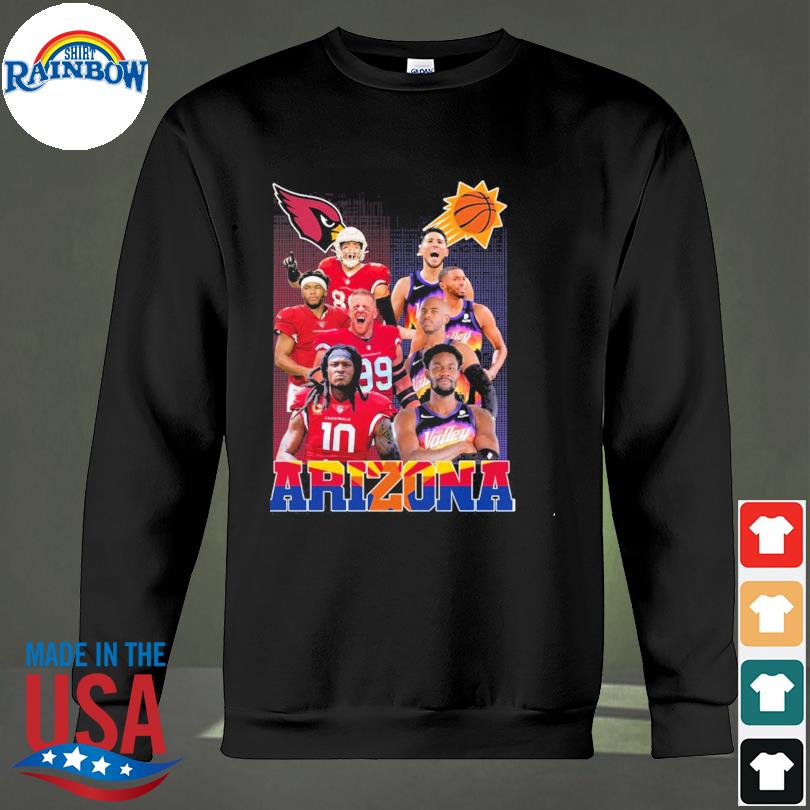 Arizona cardinals and phoenix suns all team players shirt, hoodie,  longsleeve tee, sweater