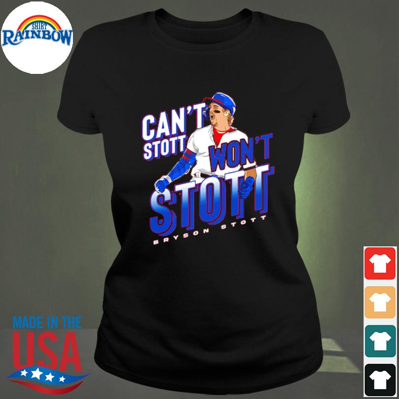 Bryson Stott can't stop won't stop shirt, hoodie, sweater, long