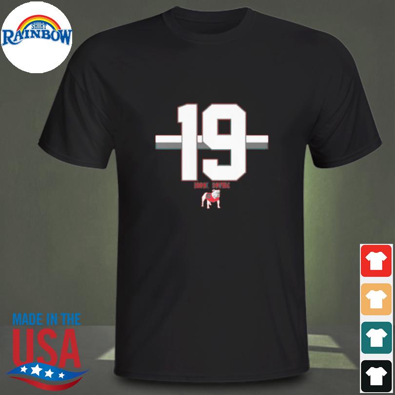 Georgia football Brock Bowers 19 shirt, hoodie, sweater and v-neck