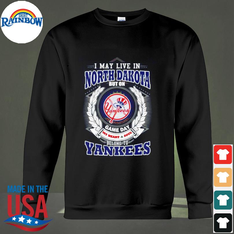 Official I may live in North Carolina but my team is the Yankees vintage  shirt, hoodie, longsleeve, sweatshirt, v-neck tee