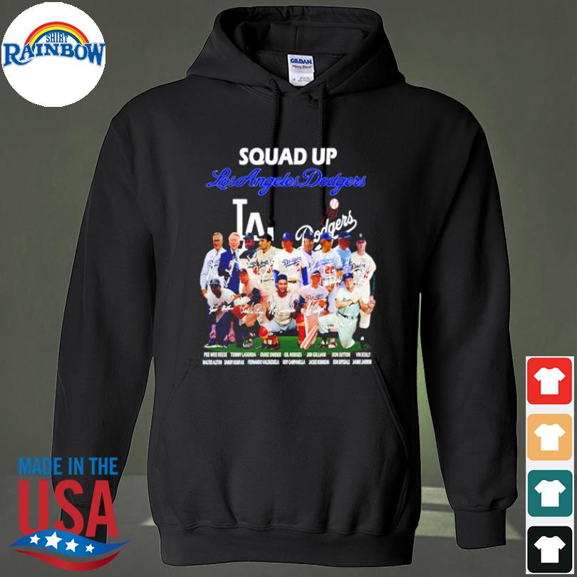 Squad Up Los Angeles Dodgers 2023 Signatures Shirt, hoodie, sweater, long  sleeve and tank top