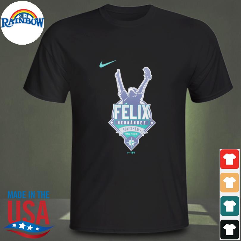 Felix Hernandez Seattle Mariners Nike 2023 Hall of Fame shirt