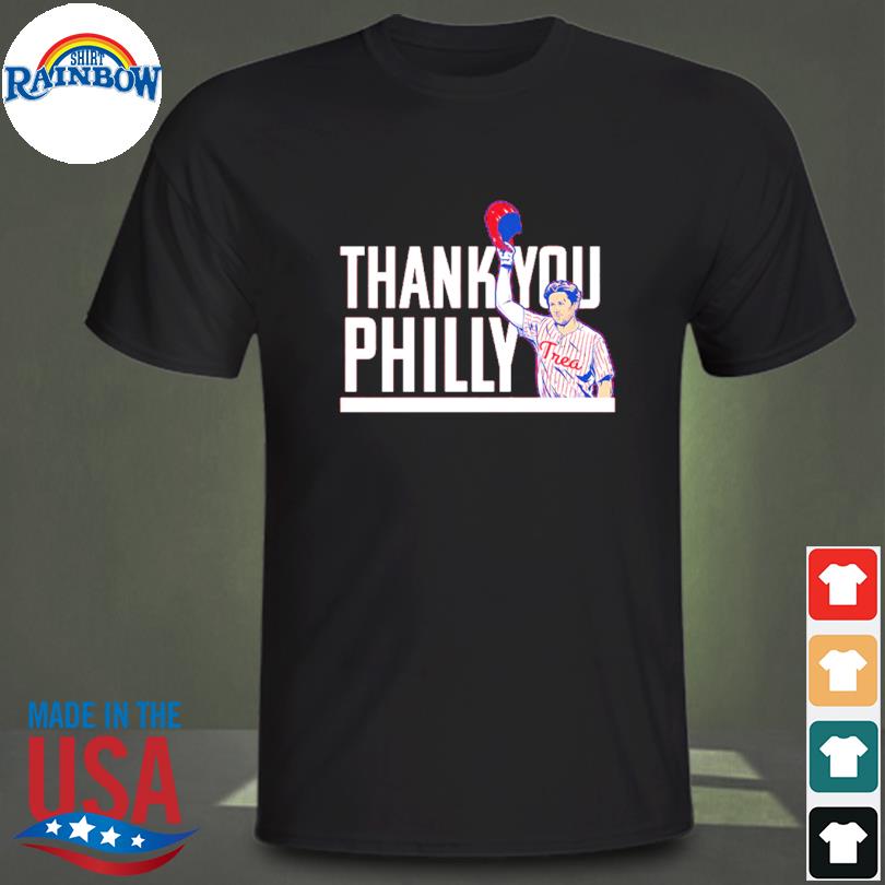 Trea Turner Thank You Philly Shirt